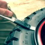 How to break a bead on a motorcycle Tire