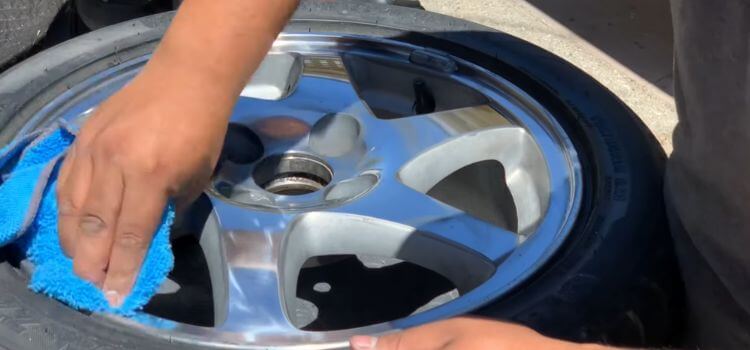 Use a lubricity Wheel or Cloth to Buff the Wheels.