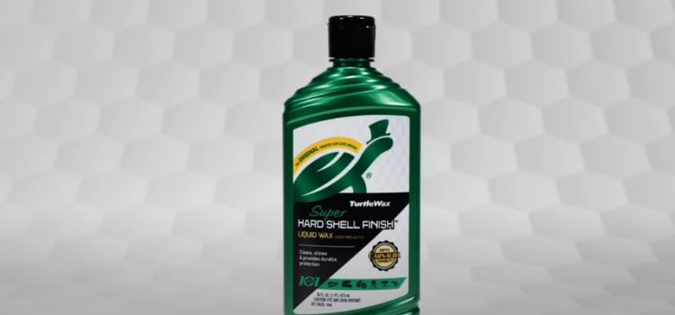 How long does a turtle wax super hard shell last